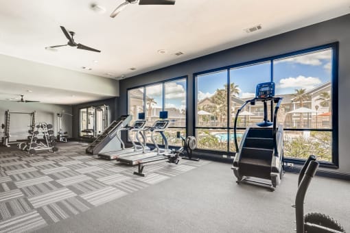 Fitness Center Cardio at Avenues at Shadow Creek Ranch, Pearland, TX