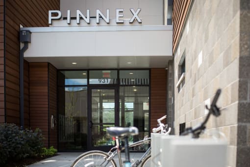 front of building at Pinnex, Indianapolis, IN, 46203