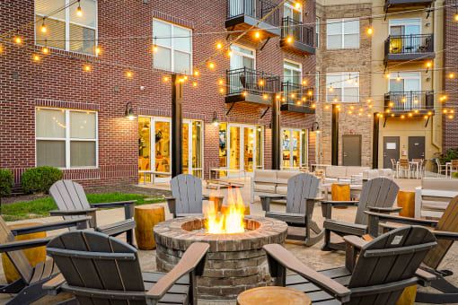 Firepit Patio at Penn Circle, Carmel