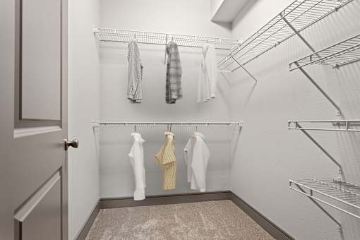 Large Walk-in Closet at Adara Overland Park, Overland Park, KS, 66213