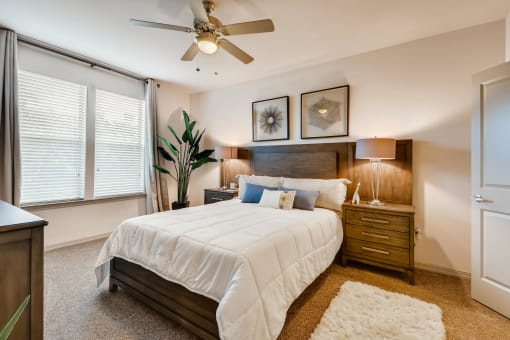 King Size Bedroom at Discovery at Craig Ranch, McKinney, Texas