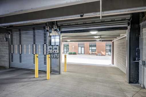 Parking Entrance at 747 Apartments, Indianapolis, 46202