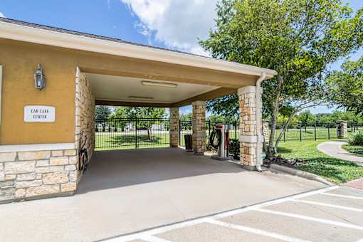 Entrance to Car Care Center at Avenues at Tuscan Lakes, Texas, 77573