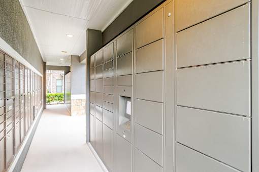 Package Lockers at Avenues at Shadow Creek Ranch Apartments, Pearland, 77584