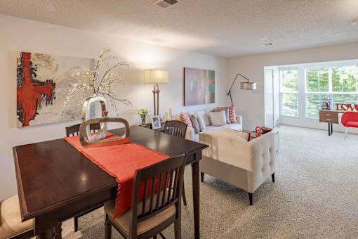 Wooded Dining Table at Butternut Ridge Apartments, Ohio, 44070