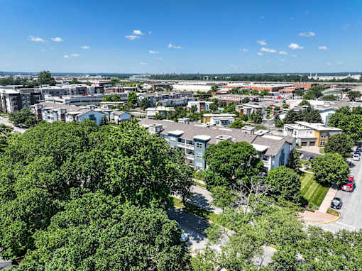 A bird's eye view at CityView, North Kansas City, Missouri