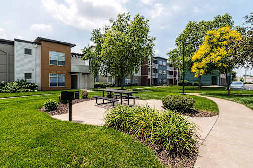 Picnic Area at CityView, North Kansas City, Missouri