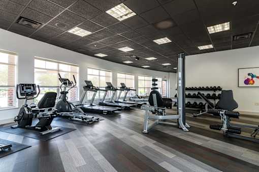 Gym at CityView, North Kansas City, 64116