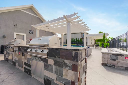 Grill Stations at Prairie Pines Townhomes, Shawnee, 66226