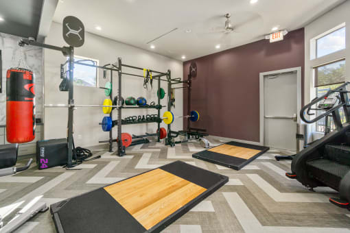Fitness Center at Discovery at Kingwood, Kingwood