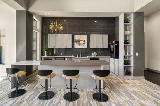 Clubhouse Kitchen at Discovery at Kingwood, Kingwood, 77339