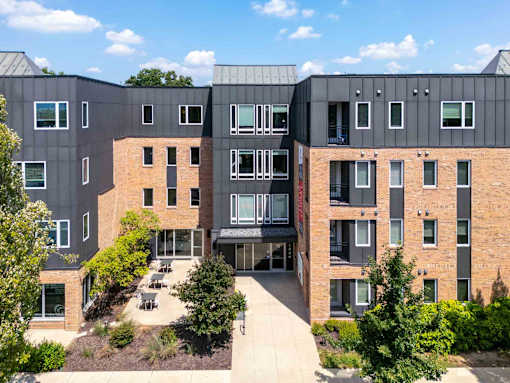Front View of Property at Edge 35 Apartments, Indianapolis, IN