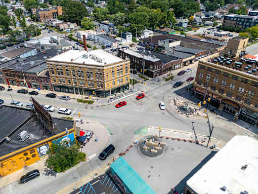 City Intersection at Edge 35 Apartments, Indianapolis, 46203