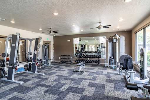 Gym at Grand Villas at Cinco Ranch, Texas
