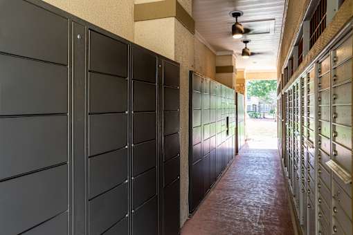 Locker room at Grand Villas at Cinco Ranch, Texas, 77494