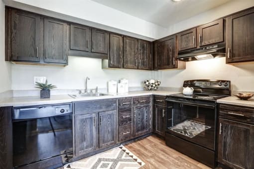 Fully Equipped Kitchen at The Boulevard, Roeland Park, 66205