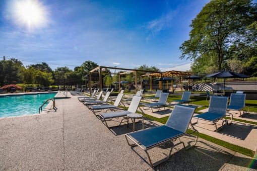 the swimming pool at the resort at Butternut Ridge, North Olmsted, 44070