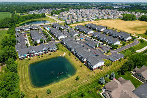 Drone View at Overland Park, Pickerington, 43147