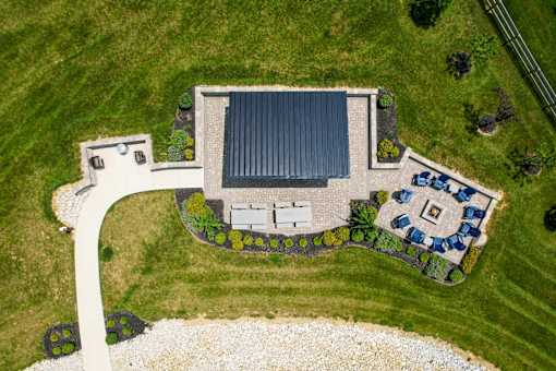 Aerial Green Space View at Overland Park, Ohio, 43147