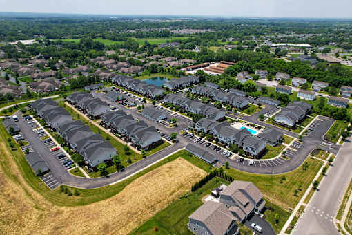 A bird's eye view at Overland Park, Ohio, 43147