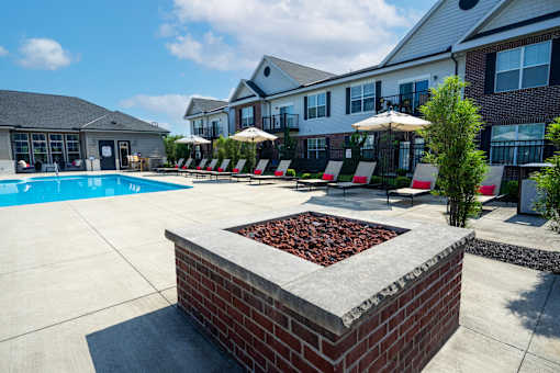Outdoor Firepit at Overland Park, Ohio