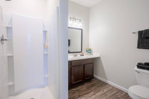 Modern Bathroom at Overland Park, Pickerington, Ohio