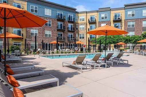 Poolside Lounge Chairs at Penn Circle, Indiana, 46032