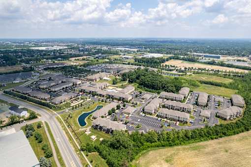 A bird's eye view at The Greyson, Hilliard