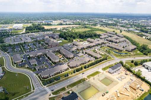 Drone Community View at The Greyson, Hilliard