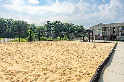 Sand Volleyball Court at The Greyson, Hilliard