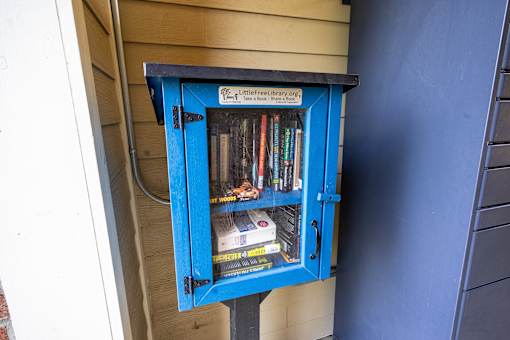 Small Library Box at The Greyson, Ohio