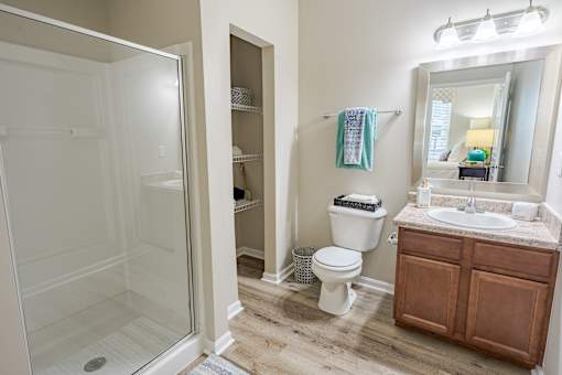 Luxurious Bathroom at The Greyson, Hilliard, OH