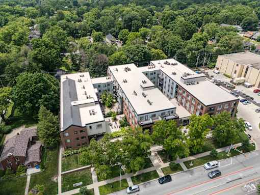 Drone Exterior View at The MK, Indiana