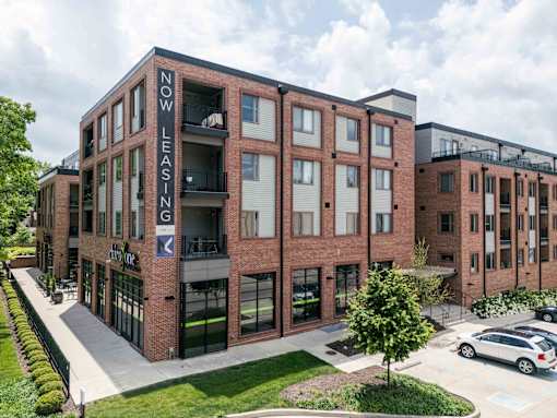 Building Exterior View at The MK, Indianapolis, Indiana