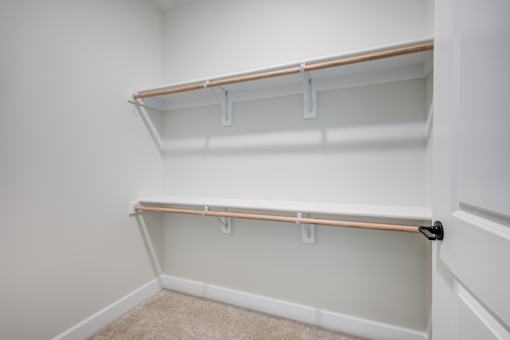 Closet With Shelves at The MK, Indiana