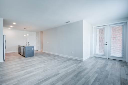Unfurnished Living Area at The MK, Indiana, 46220