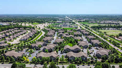 Aerial View Of Residence at Sovereign at Overland Park Apartments, Kansas, 66213