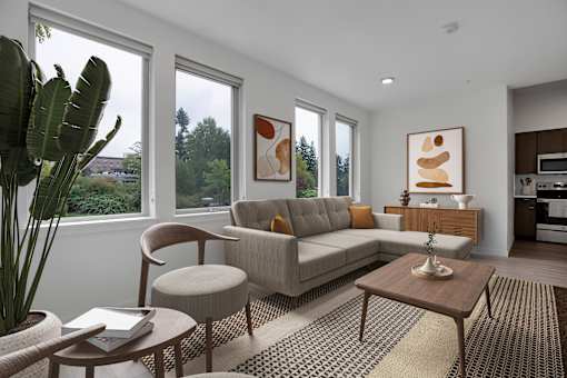 The 72nd Apartments | Living Room