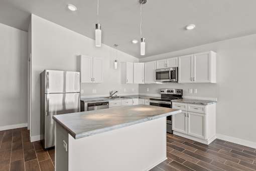 Interior Kitchen of Lakeside Apartments