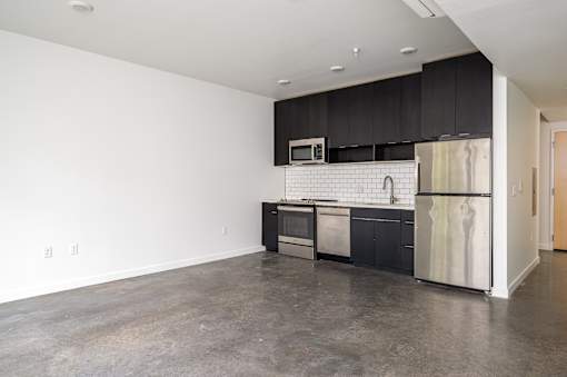 The Robert | Living Area & Kitchen