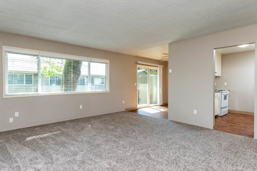 Spacious light filled Living Room