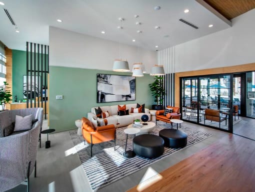 Clubroom at The Hub, San Diego, CA