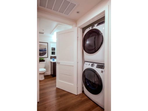 Washer Dryer In Unit at The Hub, San Diego, CA