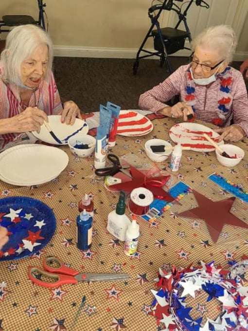 Playing An Activity at Savannah Court of Brandon, Brandon, 33510