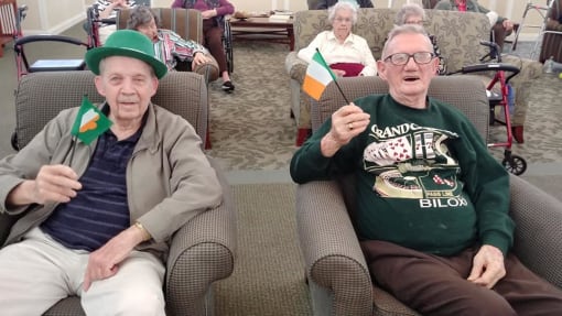Old people enjoying at Savannah Grand of Amelia Island, Fernandina Beach, Florida