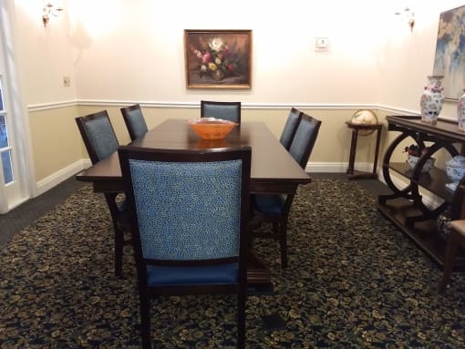 Dining table chair at Savannah Grand of Sarasota, Sarasota, 34238