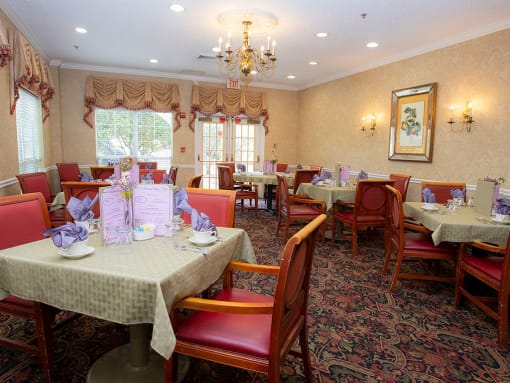 Restaurant Style Dining Room at Savannah Court of Maitland, Florida, 32751