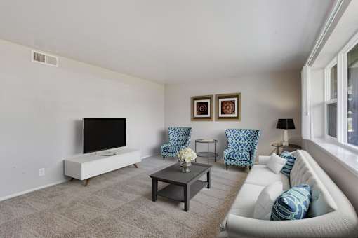 Living Room With TV at Park 146, Colorado, 80011