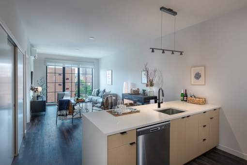 Kitchen Unit at The Audubon New Haven, Connecticut, 06511