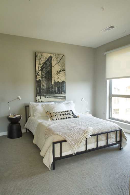 Model Bedroom at The Audubon New Haven, New Haven, CT, 06511